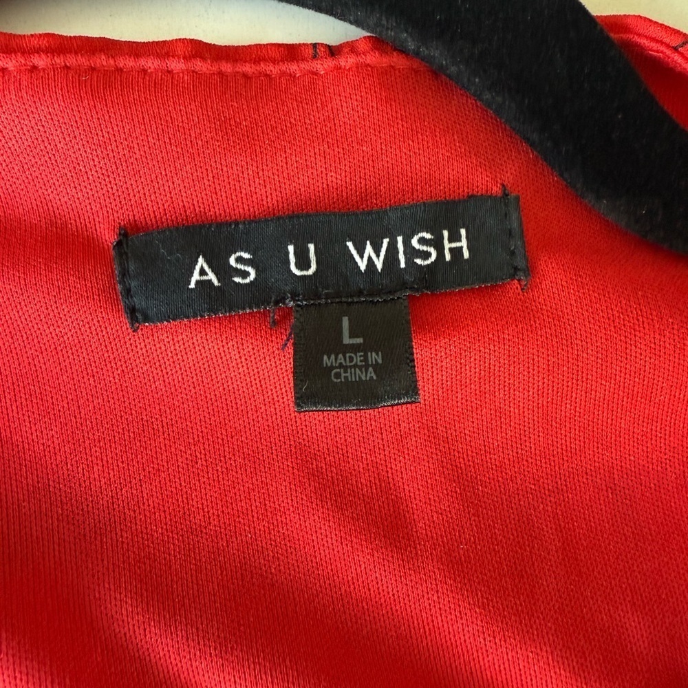 As U Wish Red Dress - Picture 8 of 8
